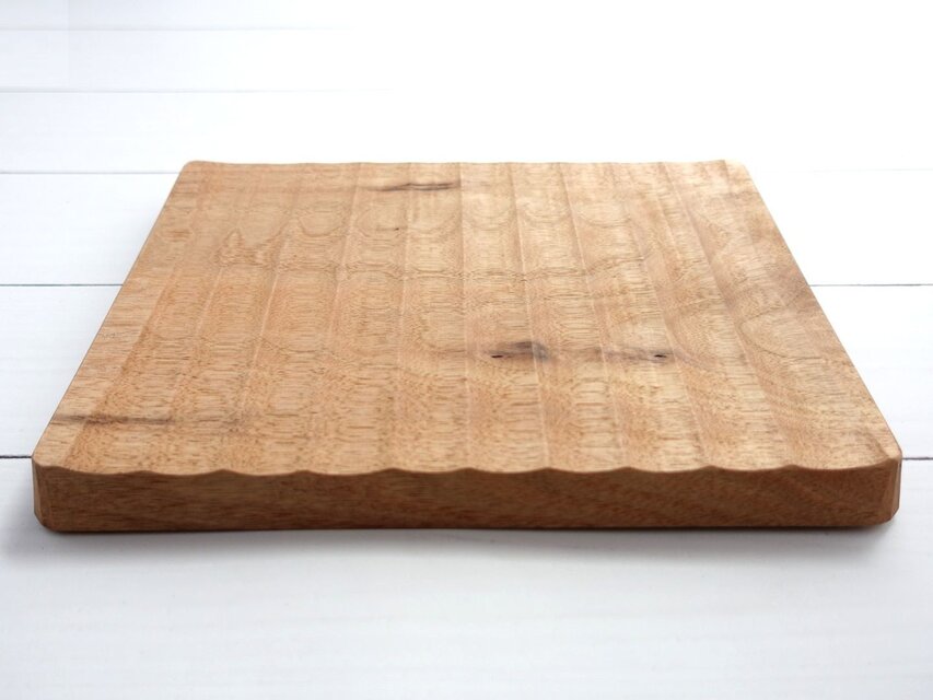 使いやすい中型我谷盆 胡桃(クルミ) ナチュラル | iichi 日々の暮らし