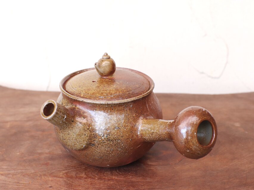 備前焼 急須 (急須on急須)　k1-101