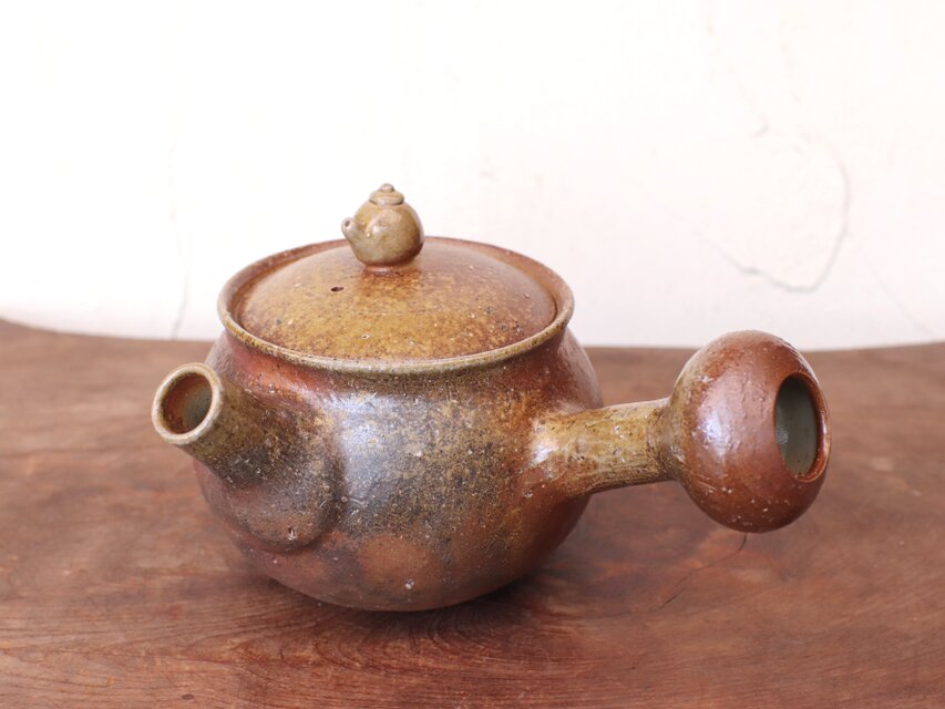 備前焼 急須 (急須on急須)　k1-103