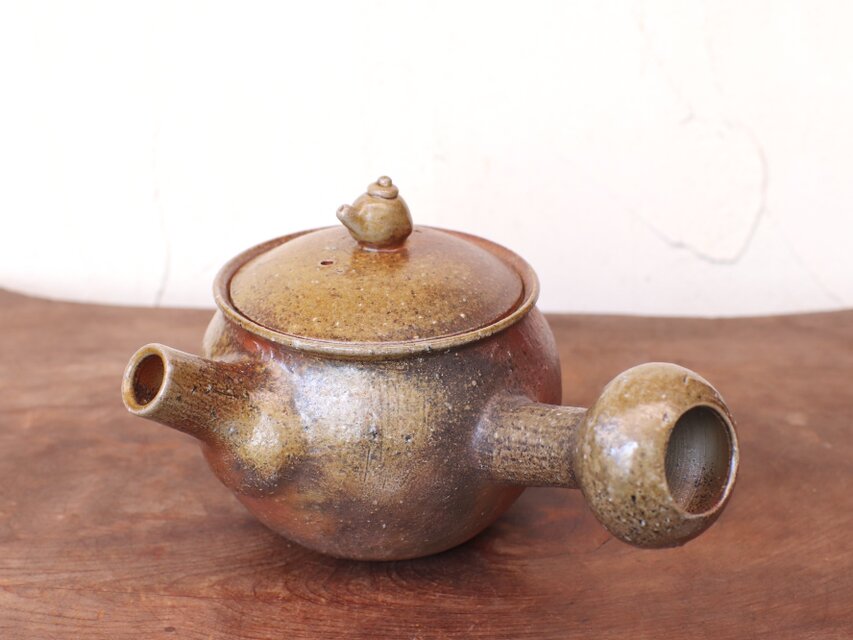 備前焼 急須 (急須on急須)　k1-104