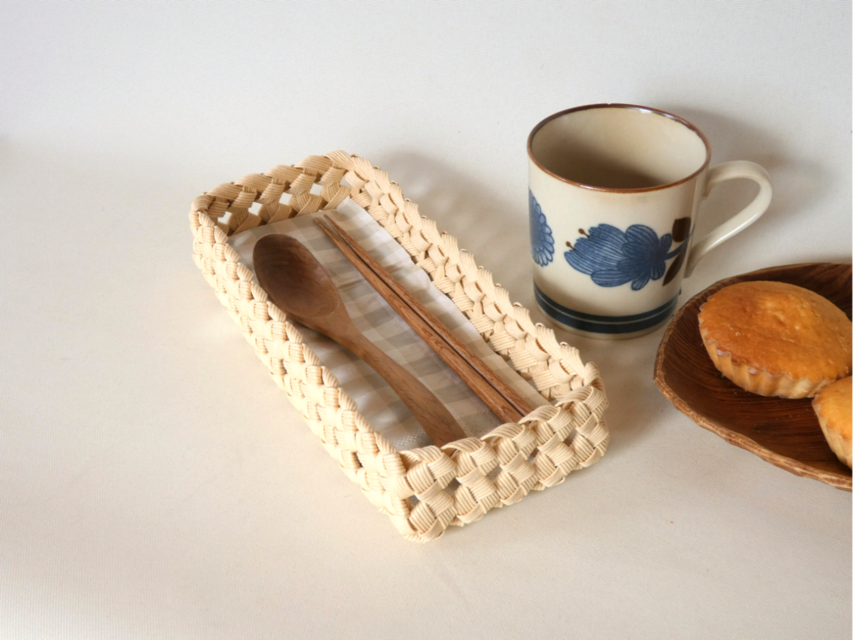 カトラリー収納　白樺