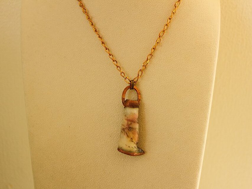 魔法の角笛＊ヴィンテージスタイル＊真鍮ネックレス＊E-6 | iichi 日々