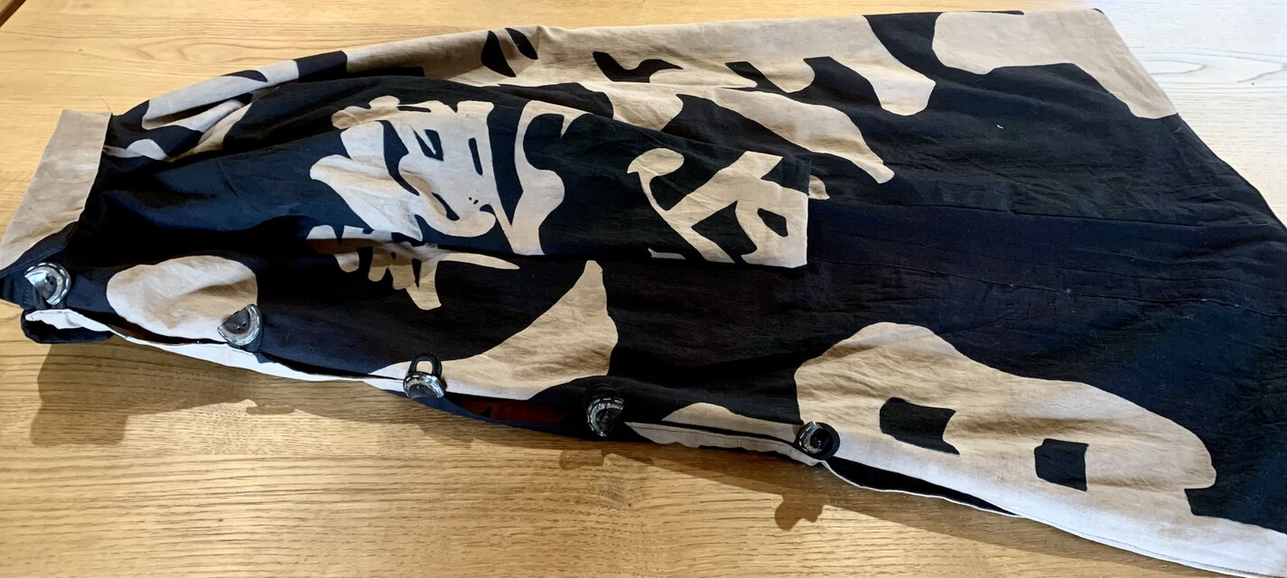 奉納旗と幟旗のコート | iichi 日々の暮らしを心地よくする