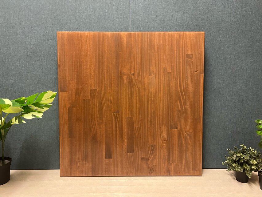 送料無料】 ローテーブル 正方形 90cm パイン ブラウン 折りたたみ脚