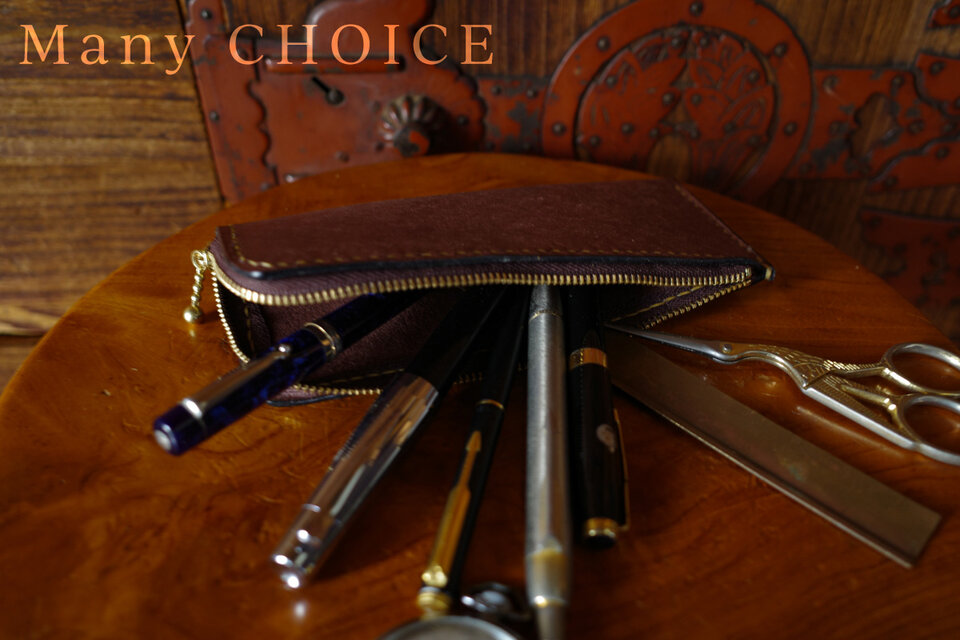 イタリアンデザートバケッタ・L型ペンケース(ショコラ)