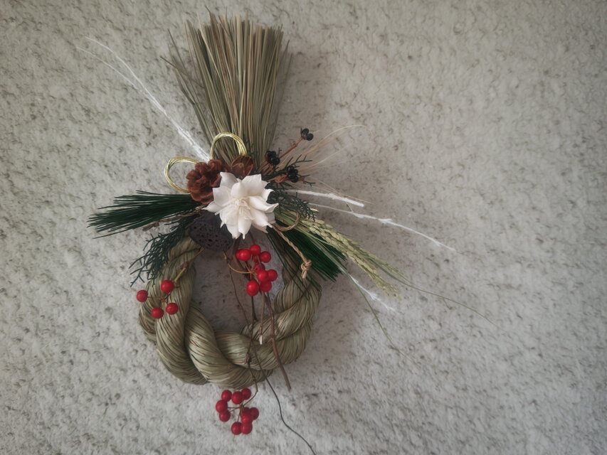 【2026お正月】しめ縄飾り＊万福