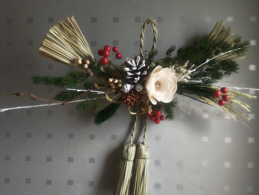 【2026お正月】しめ縄飾り＊盛栄