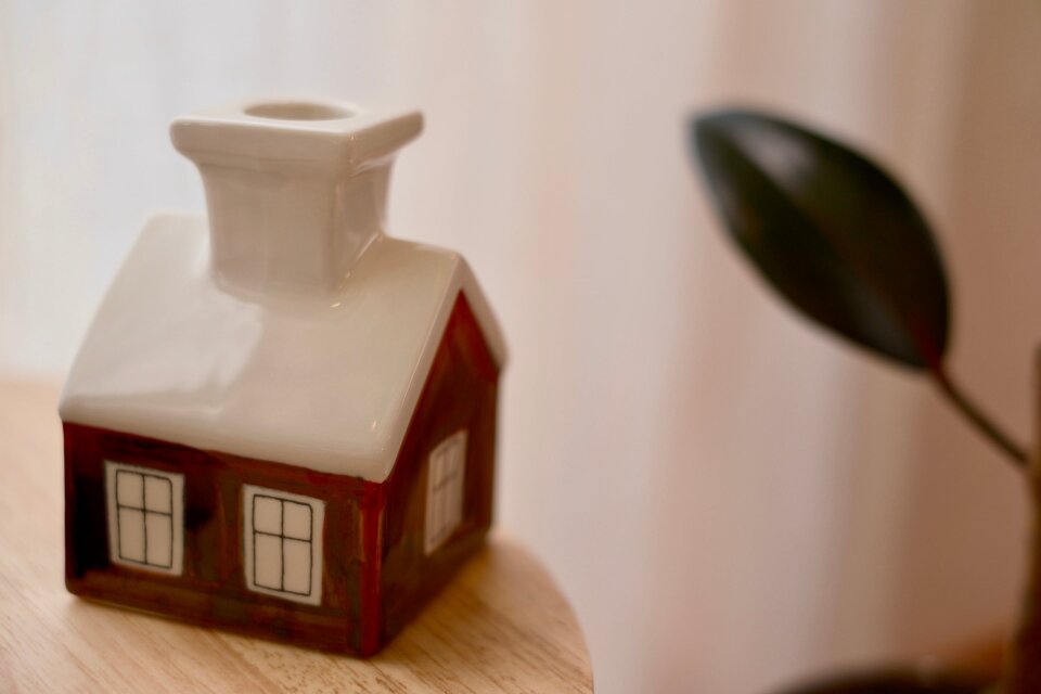 ARABIA Talo candleholder red アラビア タロ キャンドルホルダー