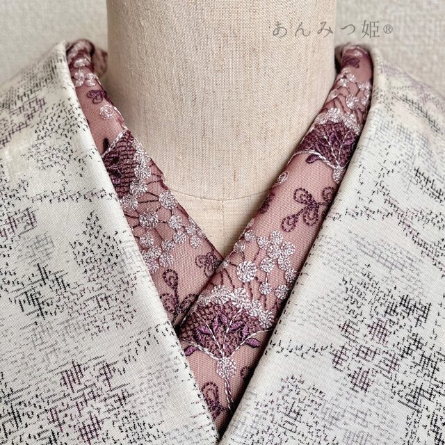 洗える刺繍半衿 すえひろ