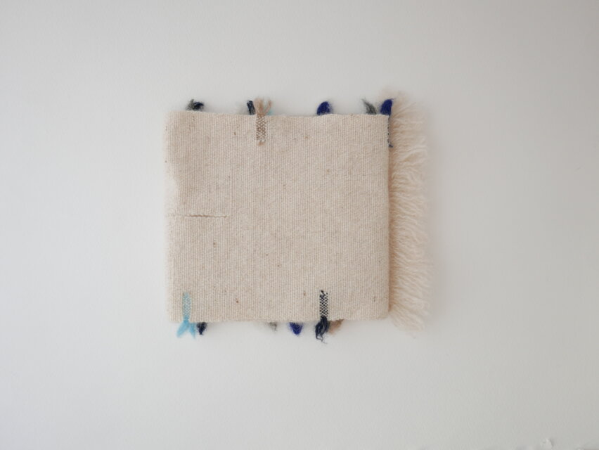 cashmere short scarf 「Lapis lazuli」