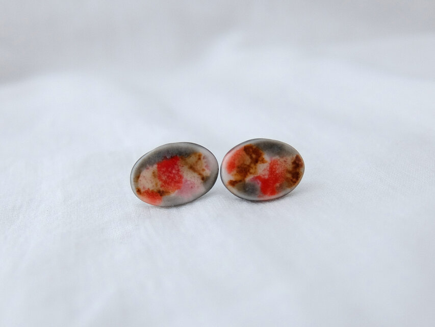 ピアス oval plane gala2