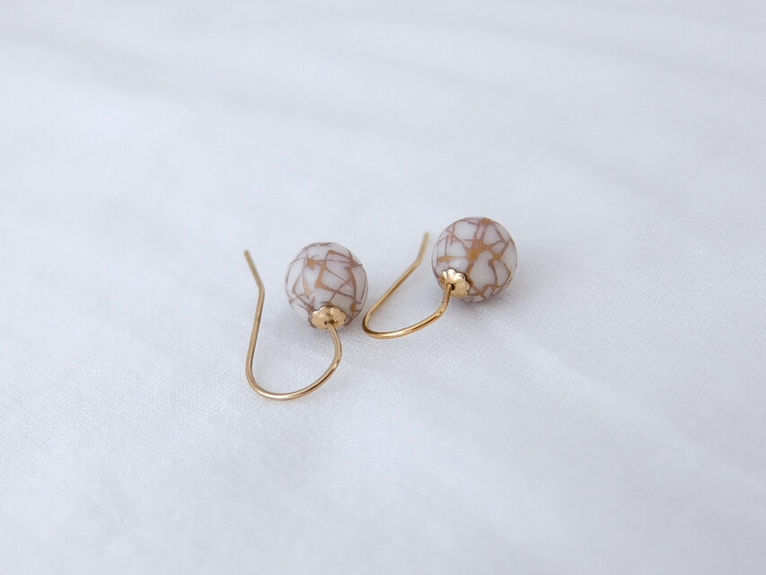 ピアス glam gold K14GF