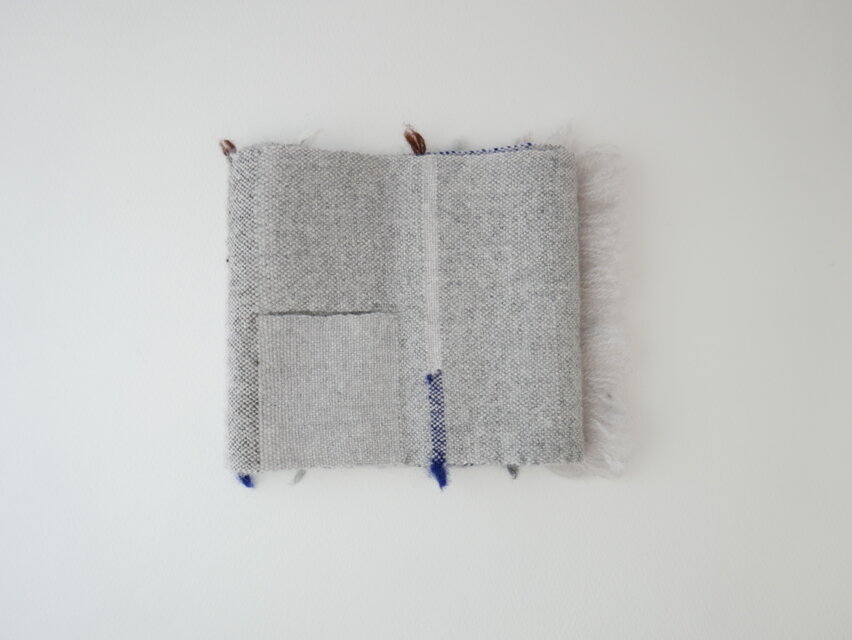 cashmere short scarf 「ocean」