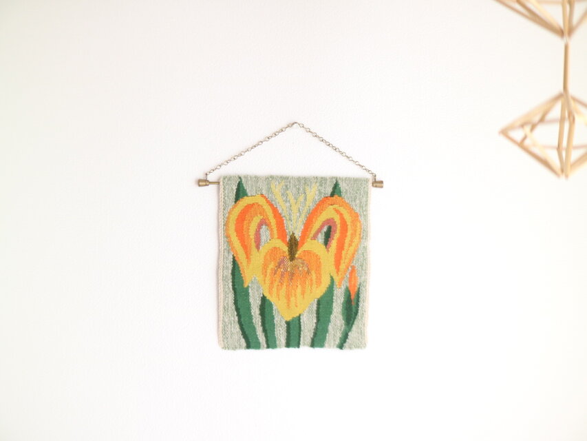 スウェーデンで見つけたフレミッシュ織のタペストリー No.6173