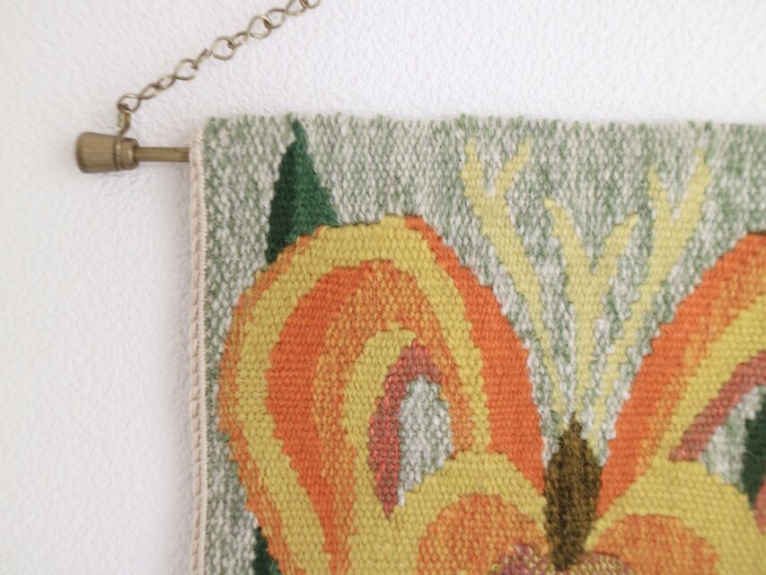 スウェーデンで見つけたフレミッシュ織のタペストリー No.6173 | iichi