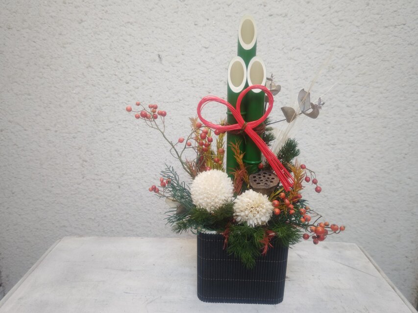 【2026お正月】門松アレンジ＊黒