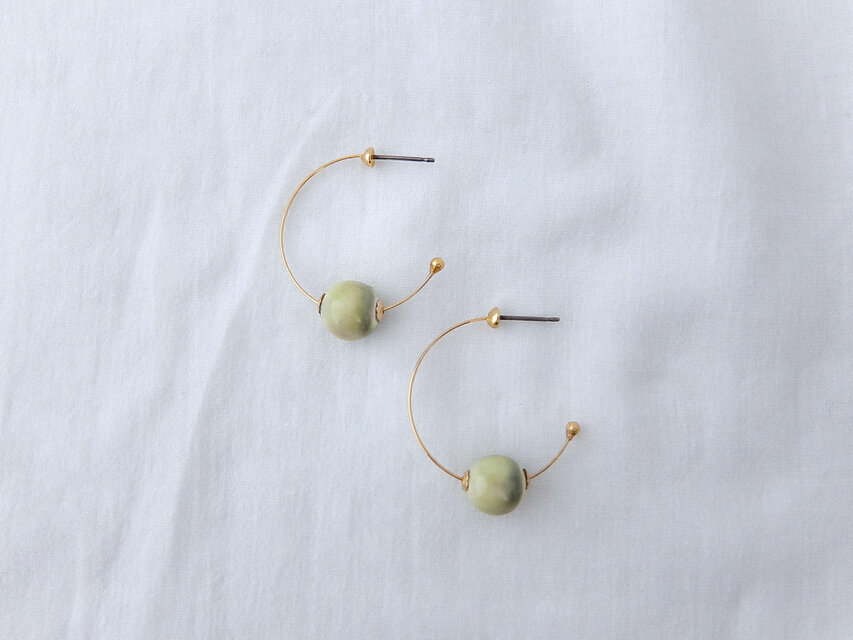 ピアス hoop large canaria