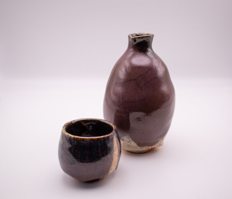 紫銅窯変2025 わびとっくり 25ht2 | iichi 日々の暮らしを心地よくする