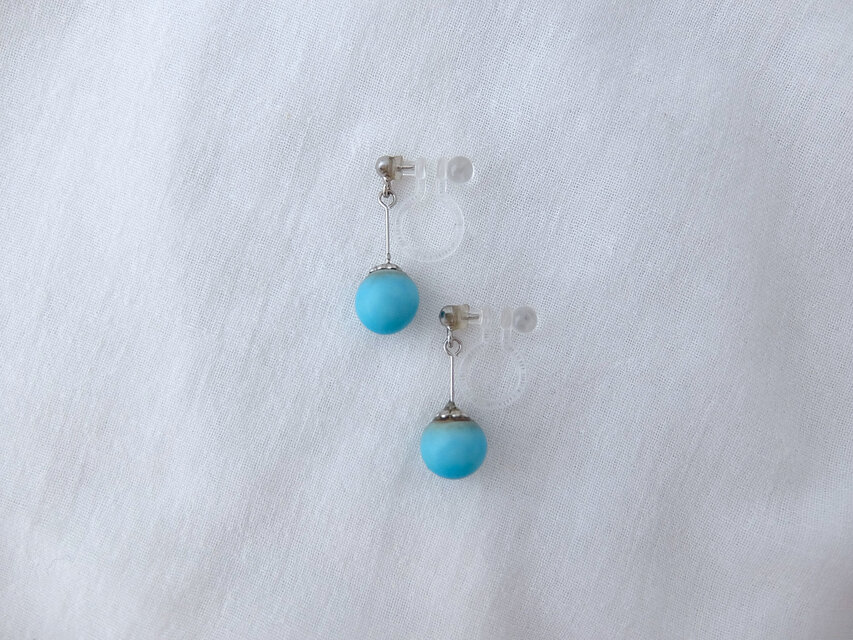 ピアス/イヤリング grain turquoise