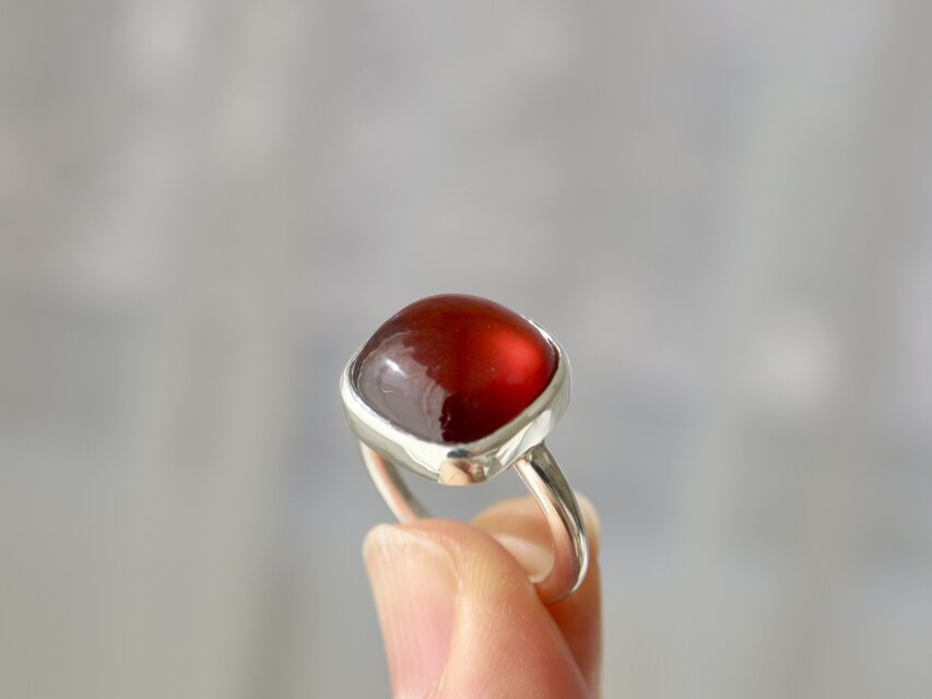 [ザクロワインのgarnet]ring