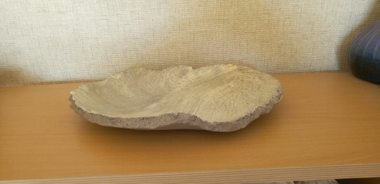 刷毛目大皿（N-220)