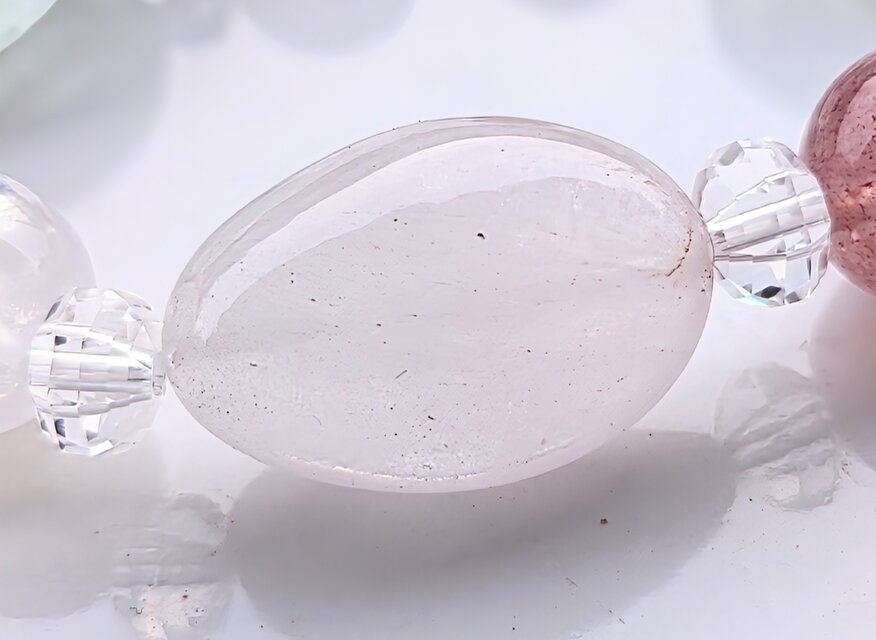 アクアマリン（非加熱）&モルガナイト&ムスコバイトインクォーツ