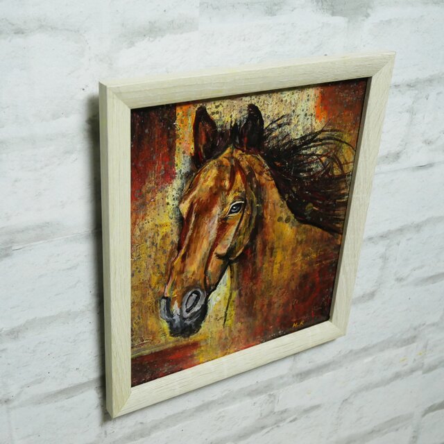 油絵【静かなる王者】 | iichi 日々の暮らしを心地よくする