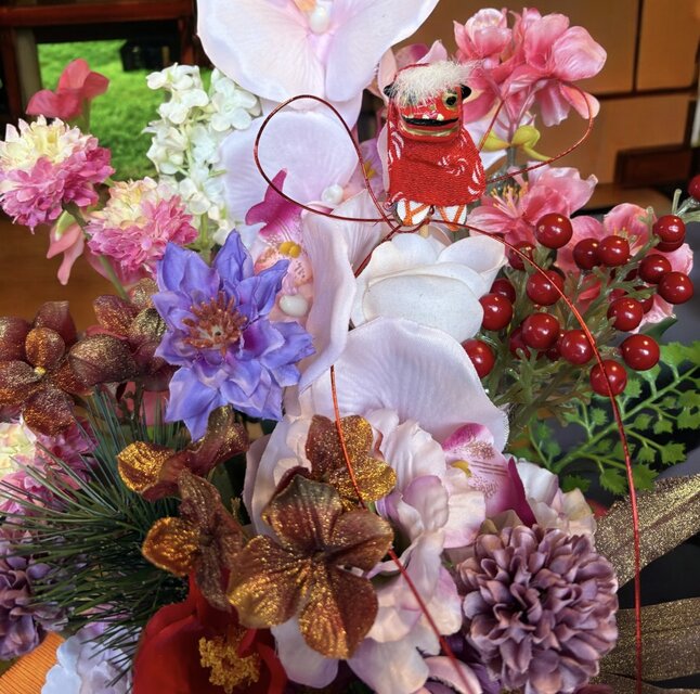 光触媒 人工観葉植物 ウォールグリーン フェイクグリーン 正月アレンジ