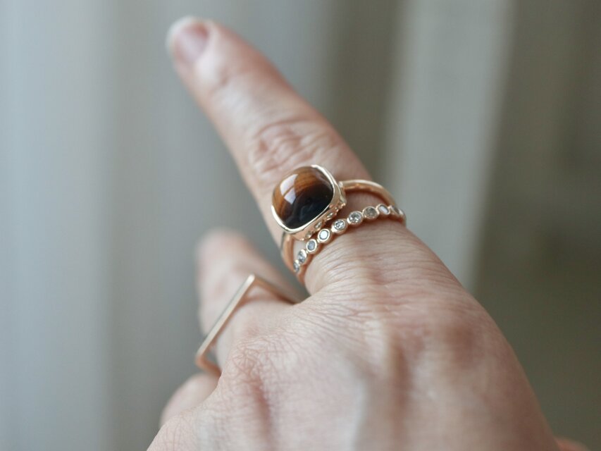 K10[小虎のtaiger eye]ring