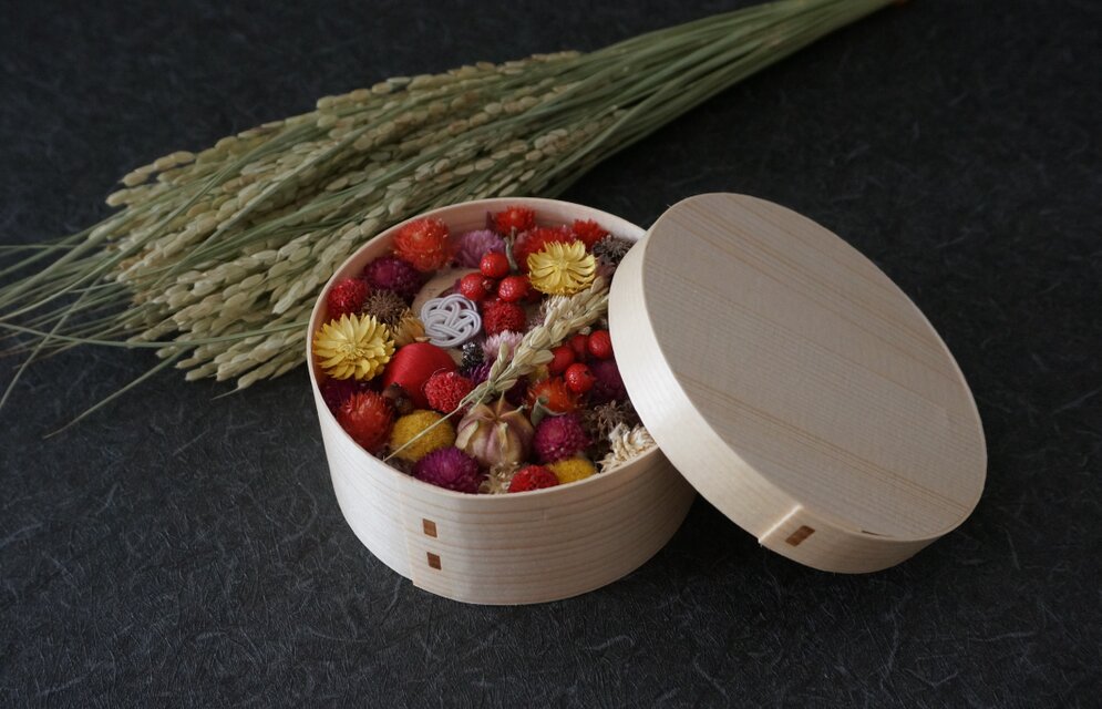 【2026年新作】新春花箱~ドライフラワー~