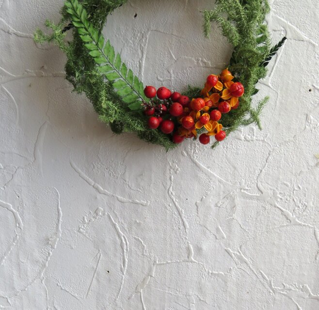 再販）小さなお正月リース（niyantomo) | iichi 日々の暮らしを