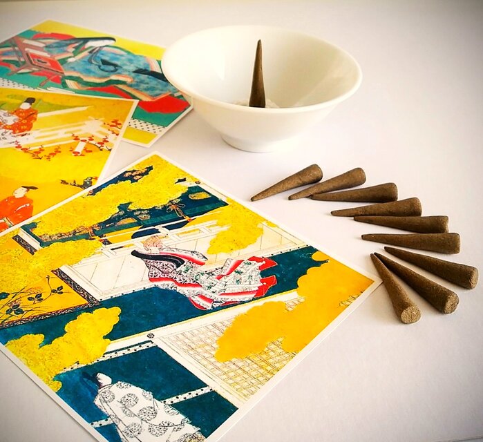 お香　「平安の雅」　伝統古典の香り　100％天然香料