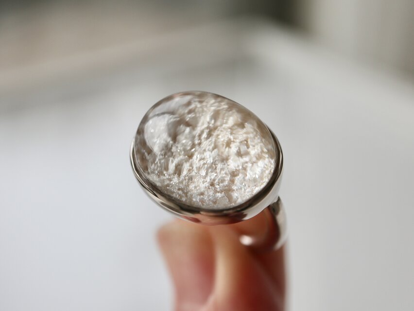 K10WG[earth garden quartz]ring