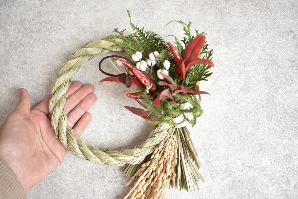 お正月飾り～輪～1 | iichi 日々の暮らしを心地よくするハンドメイドや