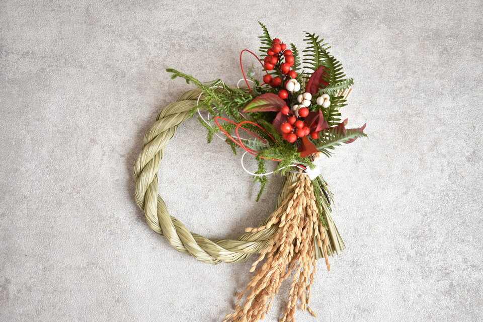 お正月飾り～輪～３