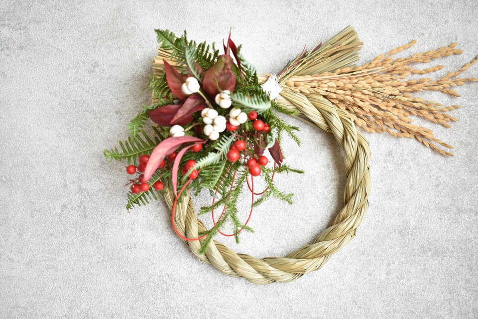 再販)お正月飾り～輪～3 | iichi 日々の暮らしを心地よくする