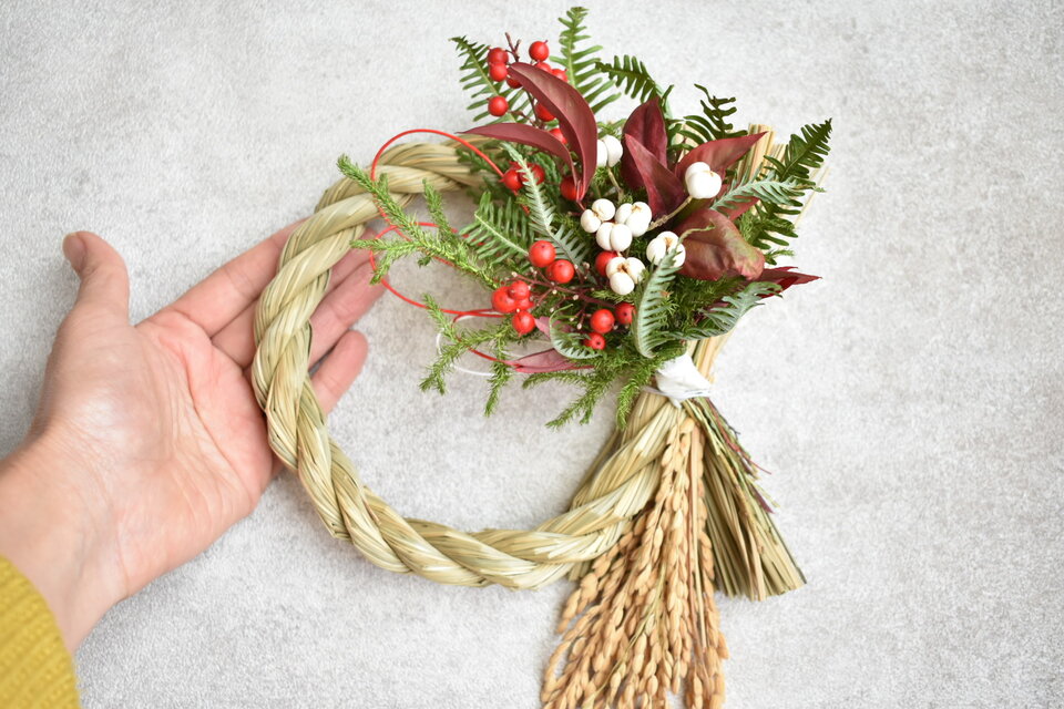 再販)お正月飾り～輪～3 | iichi 日々の暮らしを心地よくする