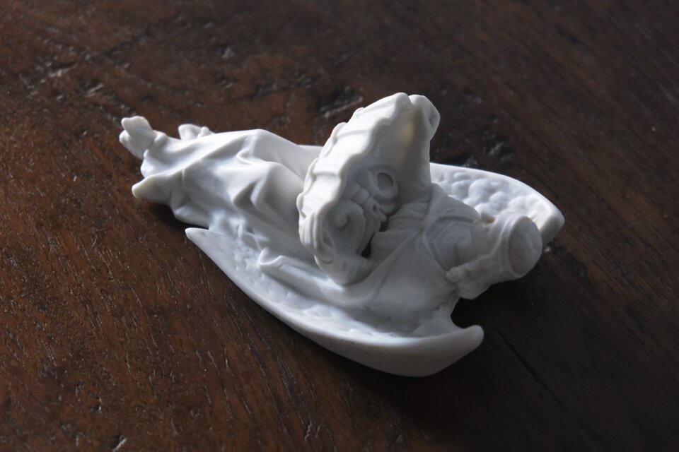 小さな天使の聖水盤 ベニティエ ビスク フランスアンティーク フランスアンティーク天使の聖水盤。 フランスアンティーク 聖水盤