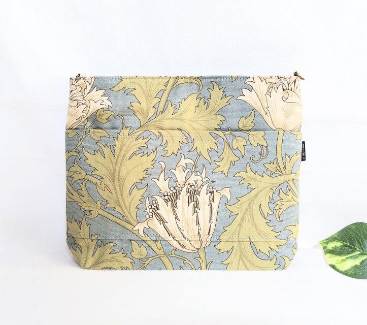 モリスのアネモネバックインバック(ブルー)