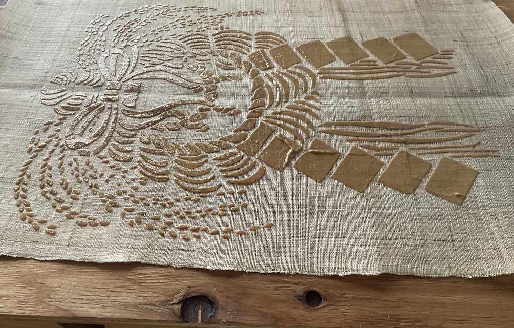 藍染 正月飾り しめ縄 暖簾 | iichi 日々の暮らしを心地よくする