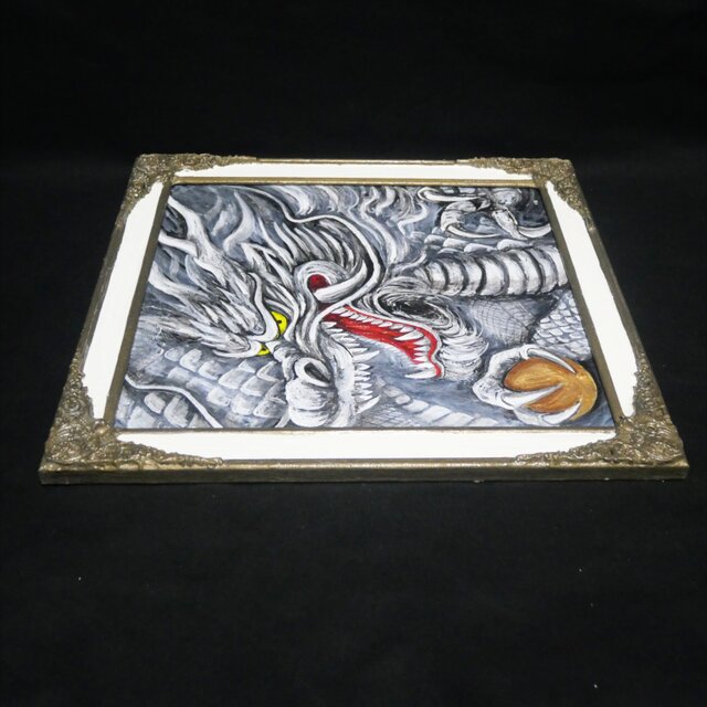 油絵 油彩 油彩画 絵 絵画【白龍】 油絵 油彩 油彩画 絵 絵画【白龍】 | iichi 日々の暮らしを心地よく