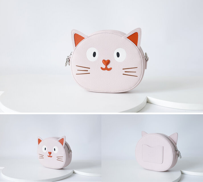 かわいい猫ショルダーバッグ 親子おそろいもOK！ | iichi 日々の暮らし