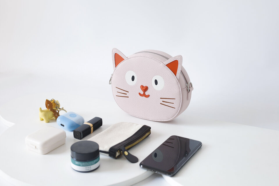 かわいい猫ショルダーバッグ 親子おそろいもOK！ | iichi 日々の暮らし
