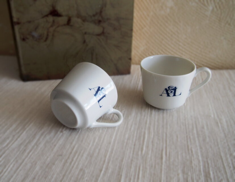 デミタスカップ二客組　小さ目