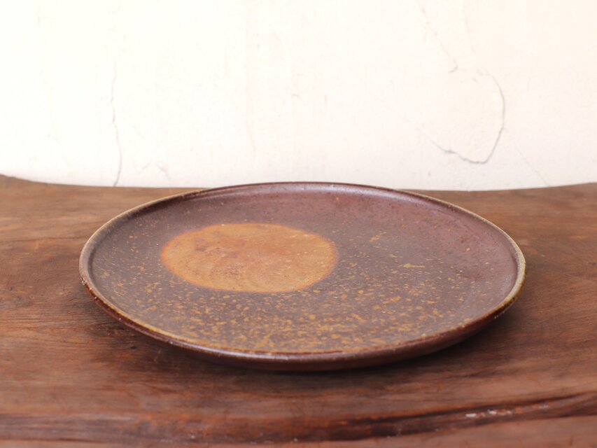 備前焼 皿(22.5cm) sr3-083 | iichi 日々の暮らしを心地よくする