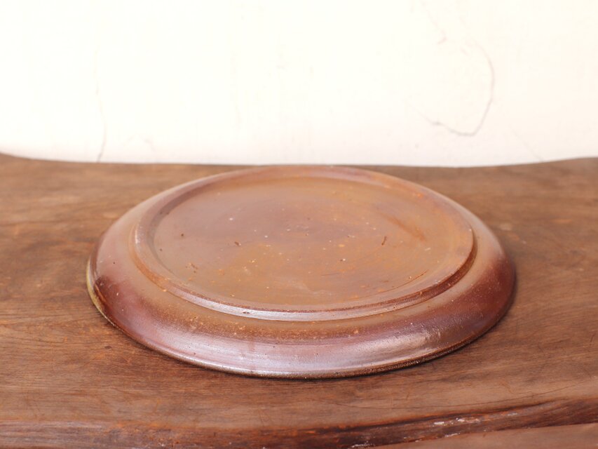 備前焼 皿(22.5cm) sr3-083 | iichi 日々の暮らしを心地よくする