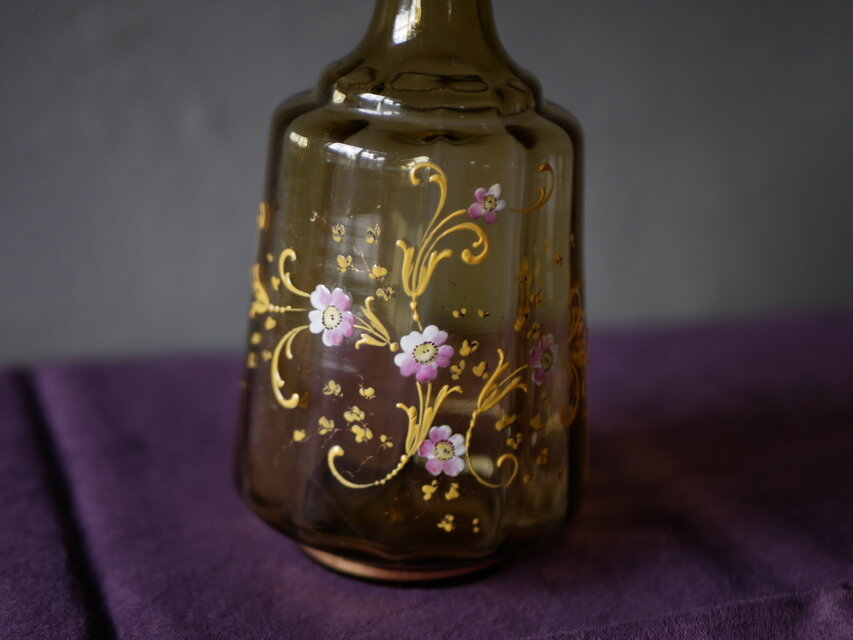 エナメルシリーズ part.6 フラワーベース フランスアンティーク