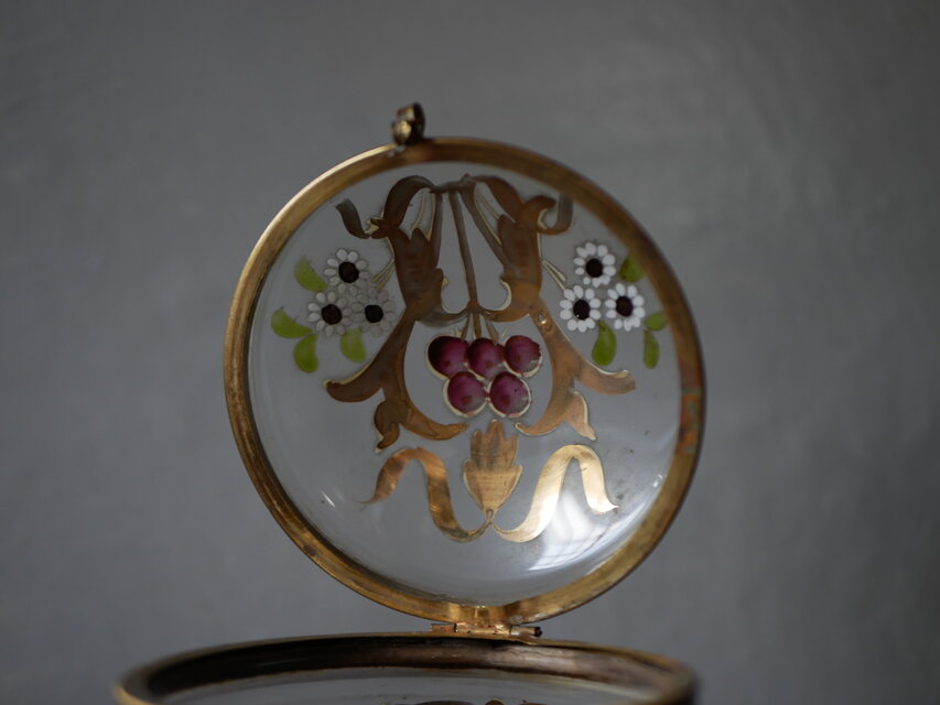 エナメルシリーズ part.5 ボンボニエール フランスアンティーク