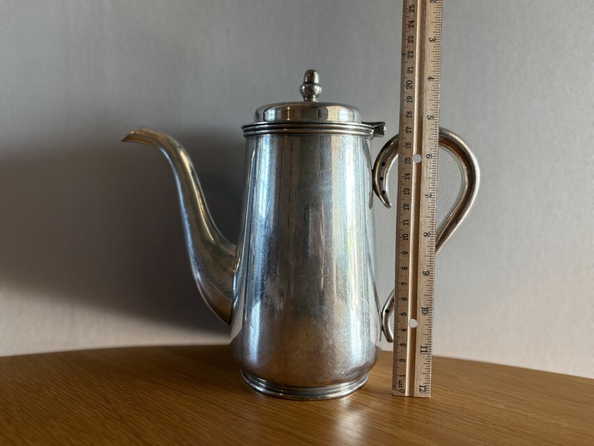 国産の古いコーヒーポット ドリップポット レトロ アンティーク 骨董品