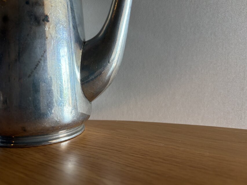 国産の古いコーヒーポット ドリップポット レトロ アンティーク 骨董品